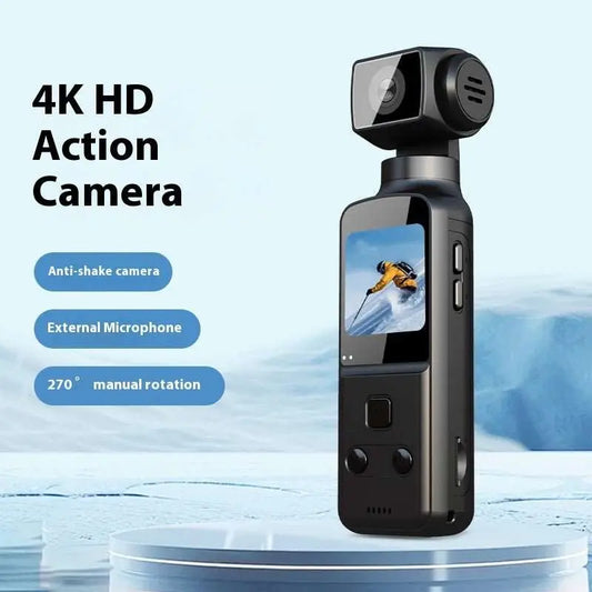 4K HD Anti Shake Pocket Sports Camera MiniProduct Information：Optical zoom factor: 4xLCD screen size: 1.33Screen type: High definition screenStorage medium: Supports up to 128GBBattery type: Dedicated lithiuDropshipmanAMIR BAGS INDIA PRIVATE LIMITEDnull
