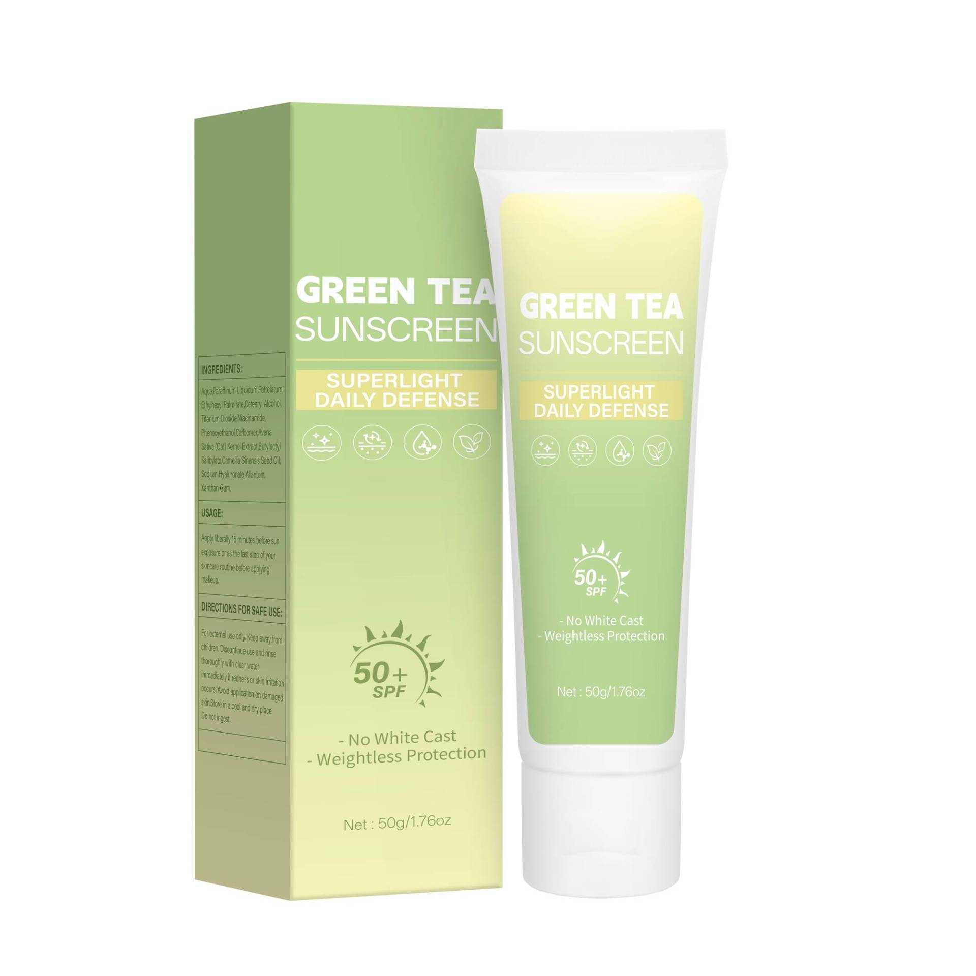 50g Green Tea Sunscreen - AMIR BAGS INDIA PRIVATE LIMITED