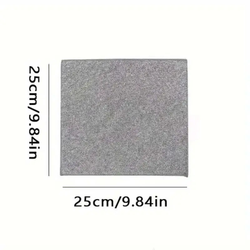 5/10/20pcs Kitchen Towel, Ultra - fine Fiber Light Gray Cleaning Cloth Set, Absorbent, Soft And Stain - removing Cloth - AMIR BAGS INDIA PRIVATE LIMITED