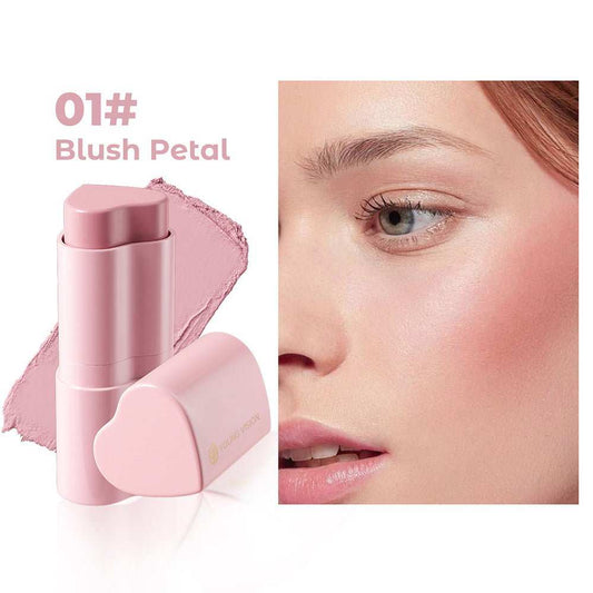 6 Colors Love Heart Blusher Contour Stick Facial Modification - AMIR BAGS INDIA PRIVATE LIMITED