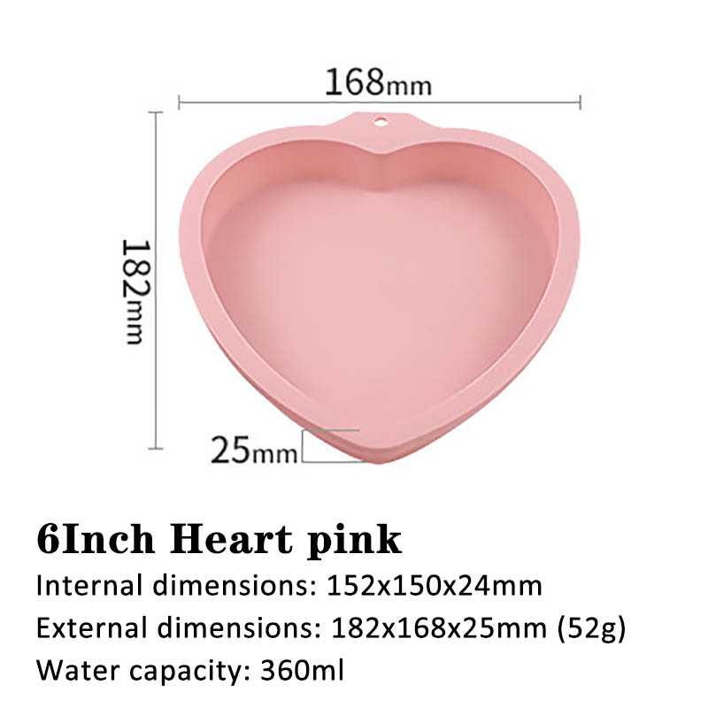 6 inch 8 inch rainbow cake baking pan - AMIR BAGS INDIA PRIVATE LIMITED