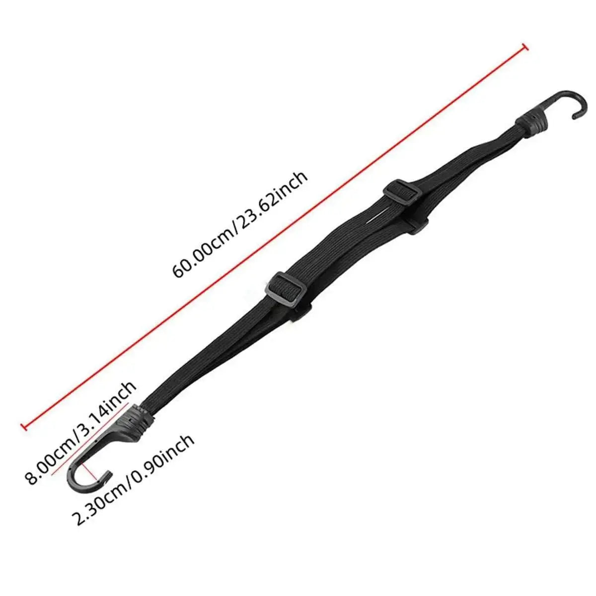 60cm Motorcycle Luggage Strap Helmet Fixed Straps Universal Retractabl• Universal Retractable Elastic Buckle Rope :The rope is designed to fit most motorcycle helmets, making it a versatile option for riders.

• Durable Helmet Luggage AMIR BAGS INDIA PRIVATE LIMITEDAMIR BAGS INDIA PRIVATE LIMITEDnull