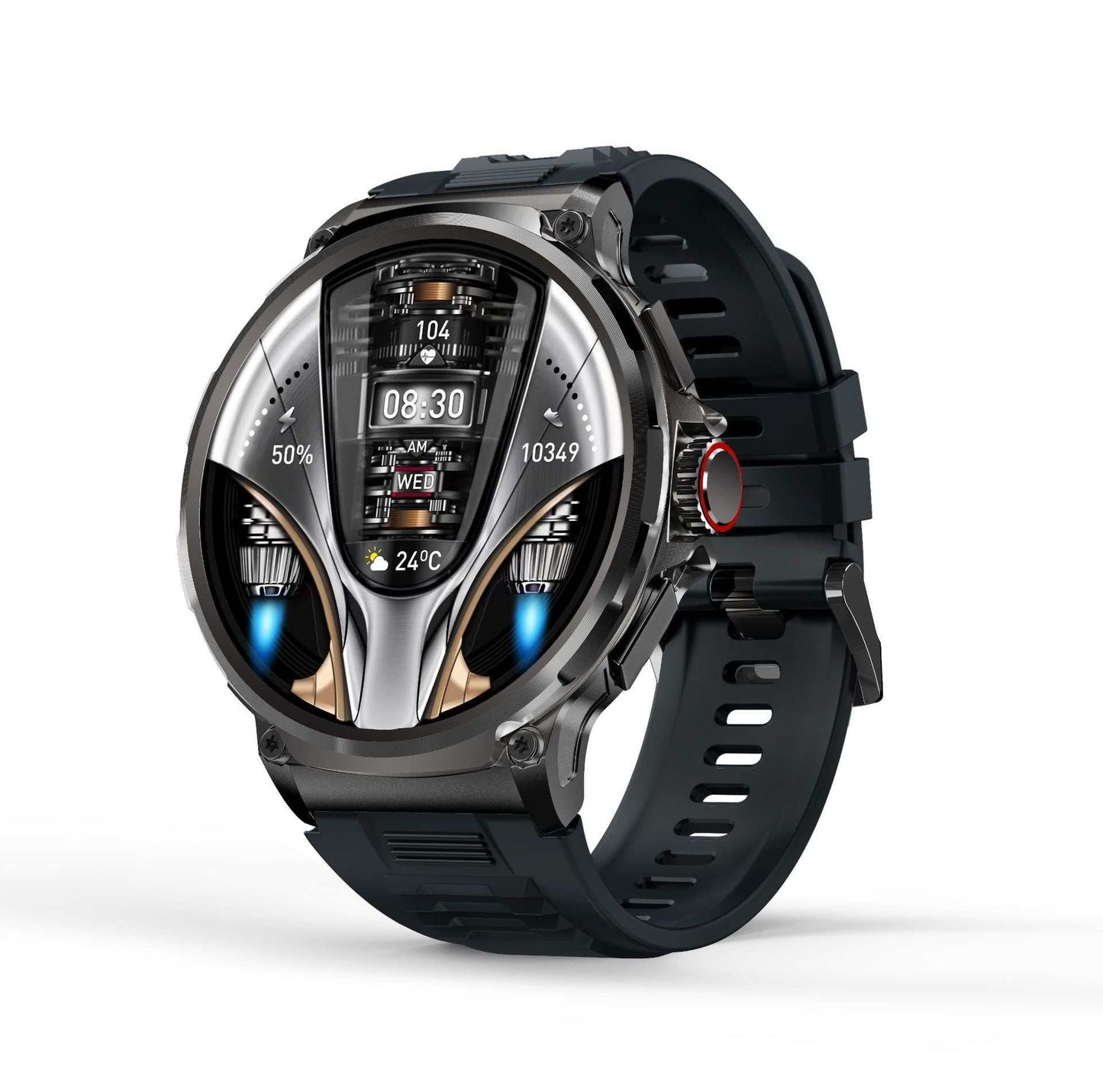 HD large screen smart watch with Bluetooth calling and health monitoring features