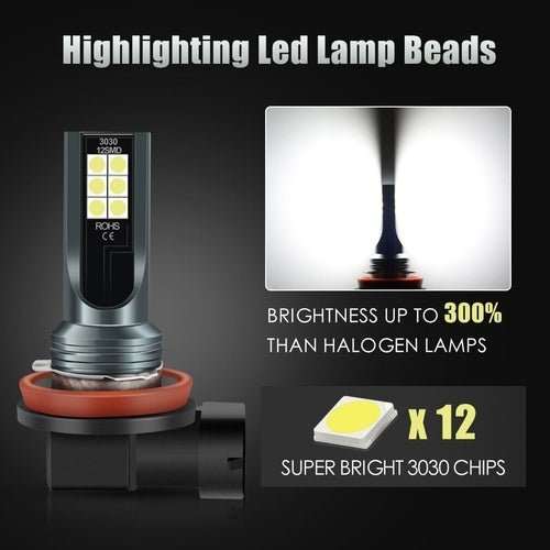 9005 9006 LED Headlights Kit Combo Bulbs 8000K High Low Beam Super - AMIR BAGS INDIA PRIVATE LIMITED