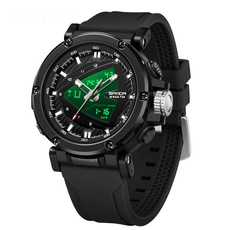 9052 Sports Waterproof Alarm Clock Electronic Watch - AMIR BAGS INDIA PRIVATE LIMITED