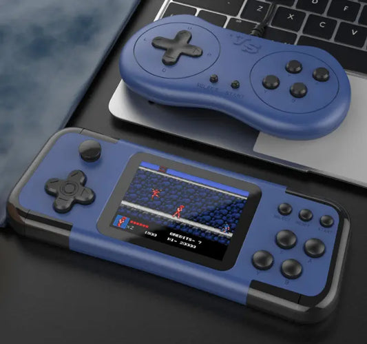 A12 Doubles Rocker Handheld Game MachineProduct information:Built in games: 666 classic gamesScreen: FT HD color screen 3.0 inch3 languages: Chinese, English, SpanishProduct size: 17 * 7 * 2.9CMStandard coDropshipmanAMIR BAGS INDIA PRIVATE LIMITEDnull