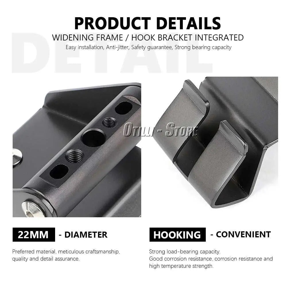 Accessories Helmet Hook Hanger Holder Storage Bag Hook For Honda Forza 300 350 For Forza300 Forza350 NSS350 Luggage Hook Mount - AMIR BAGS INDIA PRIVATE LIMITED