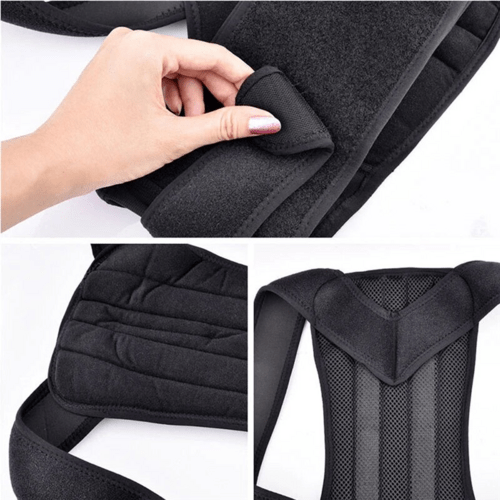 Adjustable Posture Corrector Low Back Support Shoulder Brace Belt For - AMIR BAGS INDIA PRIVATE LIMITED