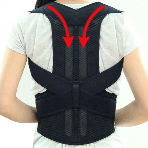 Adjustable Posture Corrector Low Back Support Shoulder Brace Belt For - AMIR BAGS INDIA PRIVATE LIMITED
