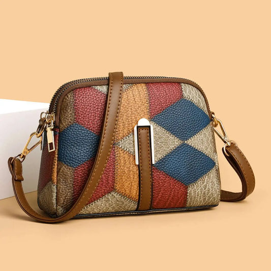 All - matching National Style Fashion Double - zipper Cross - body Bags - AMIR BAGS INDIA PRIVATE LIMITED