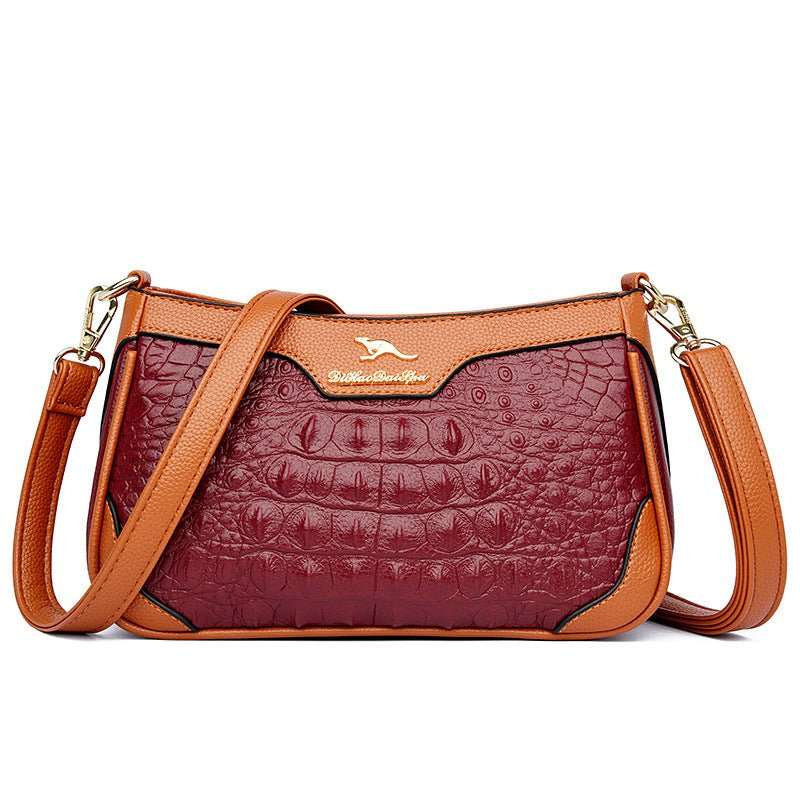 Alligator Pattern Shoulder Bags Women Crossbody Bag - AMIR BAGS INDIA PRIVATE LIMITED