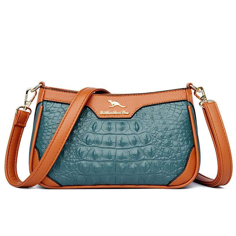 Alligator Pattern Shoulder Bags Women Crossbody Bag - AMIR BAGS INDIA PRIVATE LIMITED