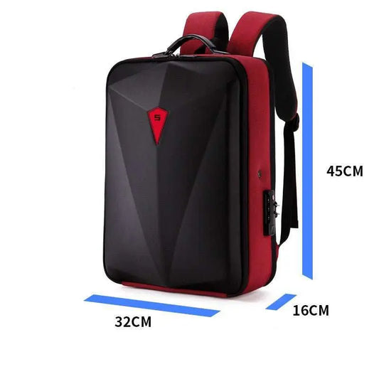 Alloy Frame Hard Shell Setting Men's Backpack - AMIR BAGS INDIA PRIVATE LIMITED