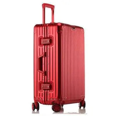 Aluminum Magnesium Alloy Luggage Large Capacity Trolley Case - AMIR BAGS INDIA PRIVATE LIMITED