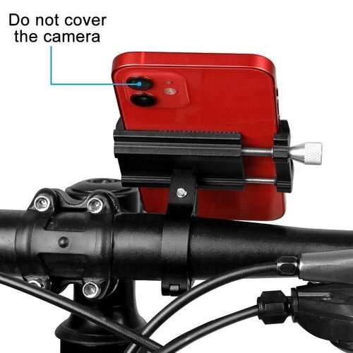Aluminum Motorcycle Bike Bicycle Holder Mount Handlebar For Cell Phone - AMIR BAGS INDIA PRIVATE LIMITED