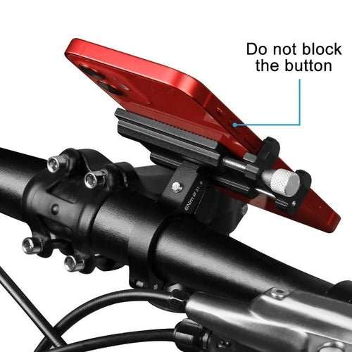 Aluminum Motorcycle Bike Bicycle Holder Mount Handlebar For Cell Phone - AMIR BAGS INDIA PRIVATE LIMITED