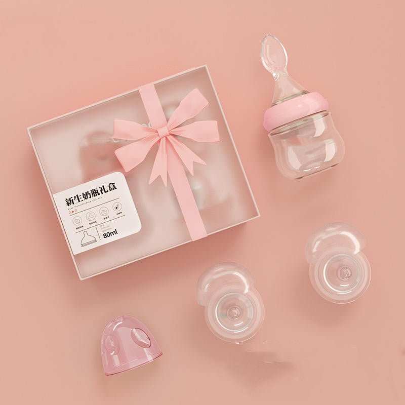 Baby Feeding Spoon Borosilicate Glass Bottle - AMIR BAGS INDIA PRIVATE LIMITED