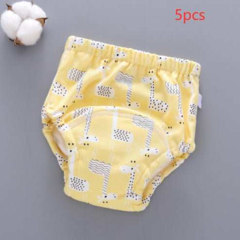 Baby Training Pants Washable 6 - layer Gauze Diaper Cover - AMIR BAGS INDIA PRIVATE LIMITED