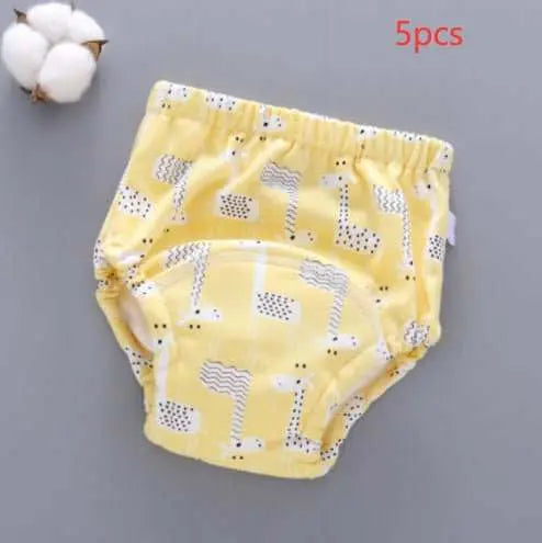 Baby Training Pants Washable 6 - layer Gauze Diaper Cover - AMIR BAGS INDIA PRIVATE LIMITED