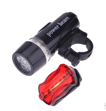Bicycle Light LED Safety Warning Light Mountain Bike Riding Equipment Bicycle Light Set Bicycle Tail Light - AMIR BAGS INDIA PRIVATE LIMITED