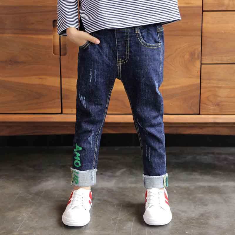 Boys' Denim Trousers Trousers Children's Clothing - AMIR BAGS INDIA PRIVATE LIMITED