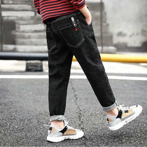 Boys' Denim Trousers Trousers Children's Clothing - AMIR BAGS INDIA PRIVATE LIMITED