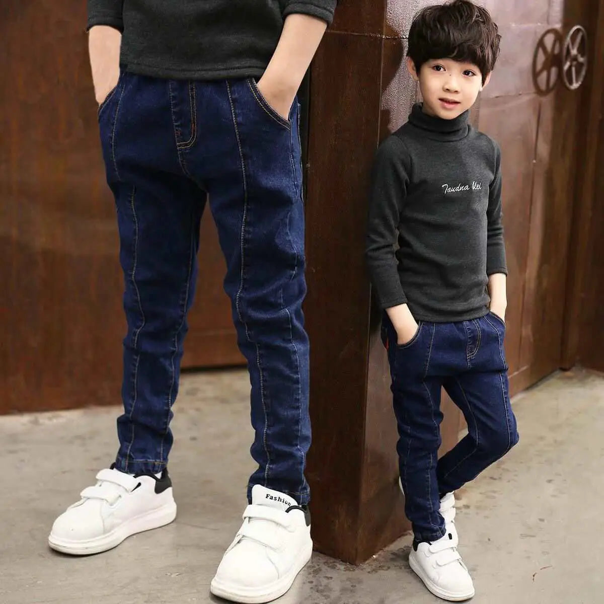 Boys' Denim Trousers Trousers Children's Clothing - AMIR BAGS INDIA PRIVATE LIMITED