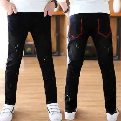 Boys' Denim Trousers Trousers Children's Clothing - AMIR BAGS INDIA PRIVATE LIMITED