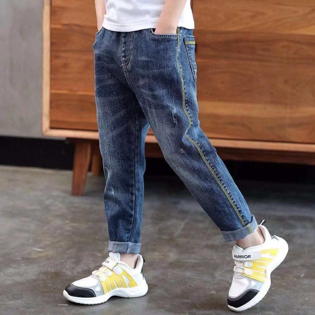 Boys' Denim Trousers Trousers Children's Clothing - AMIR BAGS INDIA PRIVATE LIMITED