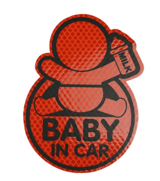 Car Reflective Stickers Baby In Car Reflective Car Stickers Car Reflective Warning Stickers - AMIR BAGS INDIA PRIVATE LIMITED
