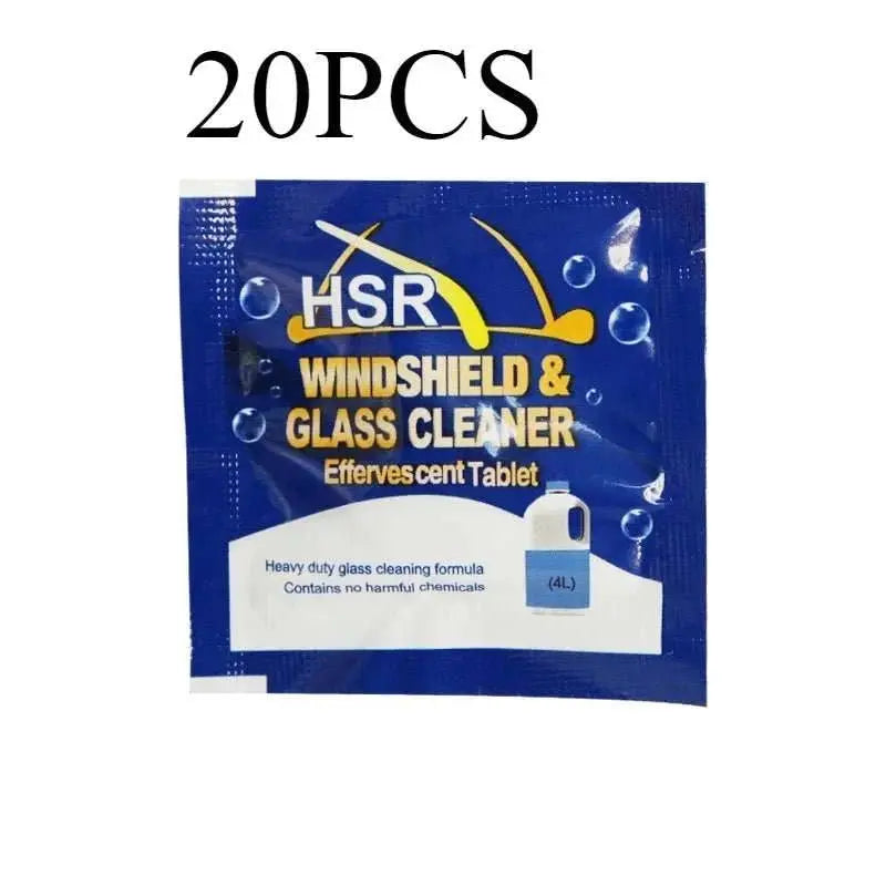 Car Windshield Glass Concentrated Washer Tablets Car Effervescent Washer Fluid Wiper Glass Solid Cleaning Tablets for Car Window - AMIR BAGS INDIA PRIVATE LIMITED