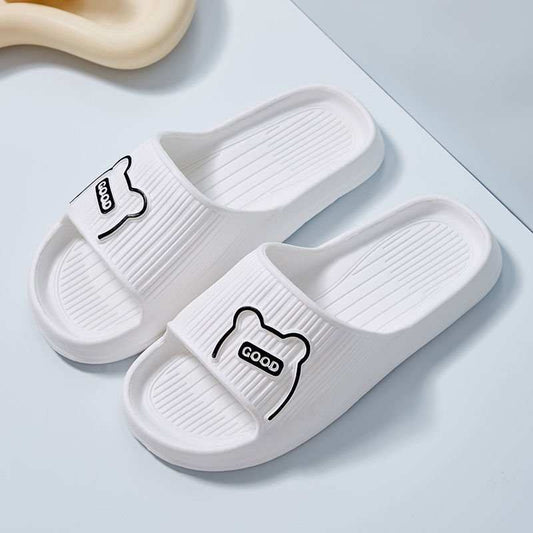 Cartoon Bear Shoes EVA Slippers Bathroom House Shoes - AMIR BAGS INDIA PRIVATE LIMITED
