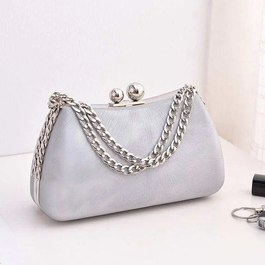 Chain Handbags Fashion Luxury Dress Party Dinner Bags For Women Crossbody Shoulder Bag - AMIR BAGS INDIA PRIVATE LIMITED