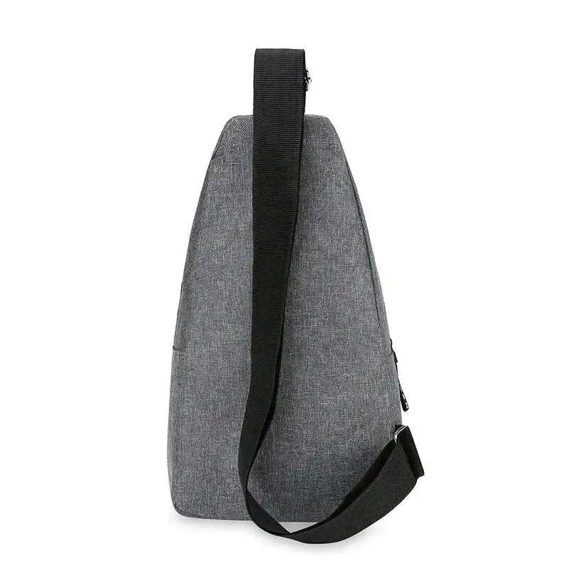 Chest Bag Men's One Shoulder Crossbody Bag Large Capacity Outdoor Sports And Leisure Fashion Small Shoulder Bag Large Capacit - AMIR BAGS INDIA PRIVATE LIMITED