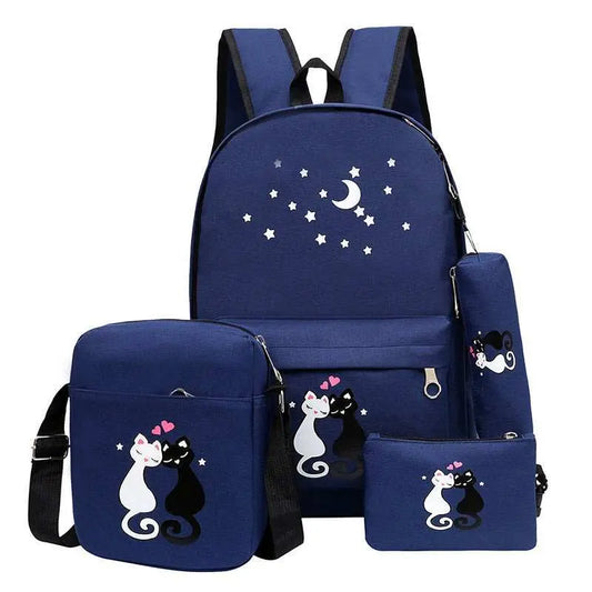 Children's Cartoon Cute Canvas Bag - AMIR BAGS INDIA PRIVATE LIMITED