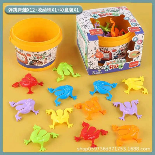 Classic Bouncing Frog Interactive Toy - AMIR BAGS INDIA PRIVATE LIMITED