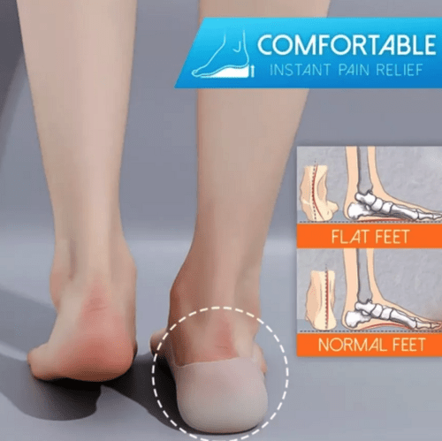 Concealed Footbed Enhancers Invisible Height Increase Silicone Insoles - AMIR BAGS INDIA PRIVATE LIMITED