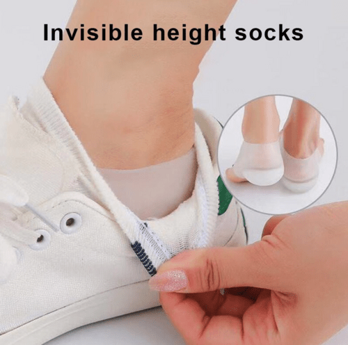 Concealed Footbed Enhancers Invisible Height Increase Silicone Insoles - AMIR BAGS INDIA PRIVATE LIMITED