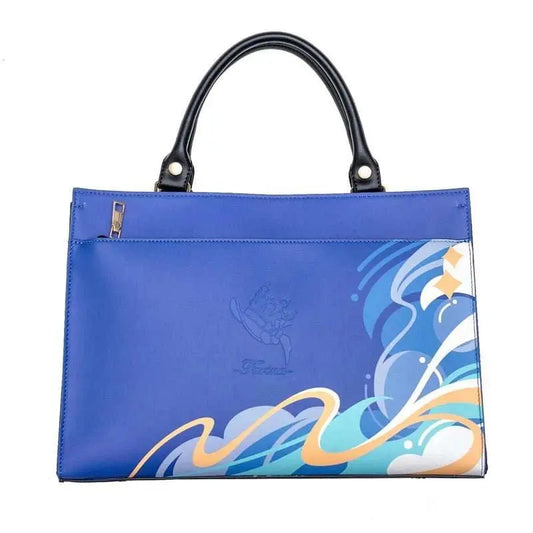 CosMiMi Game Genshin Impact Furina Cosplay Theme Impression Briefcase Daily Preppy Commuter Backpack Messenger Bag Lovely Itabag - AMIR BAGS INDIA PRIVATE LIMITED