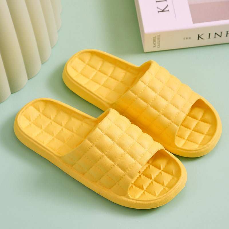 Couple Summer Slippers Bathroom Non - Slip Home Shoes Men And Women - AMIR BAGS INDIA PRIVATE LIMITED