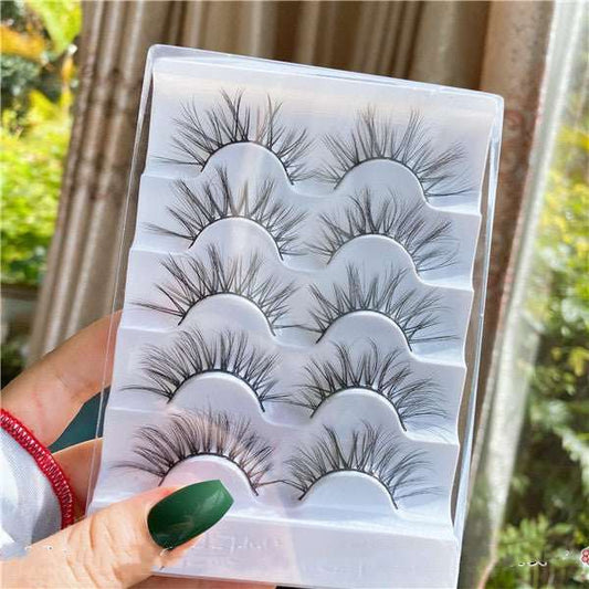 Curled Messy Cross Sparse Mixed Blood Super Fairy Lashes - AMIR BAGS INDIA PRIVATE LIMITED