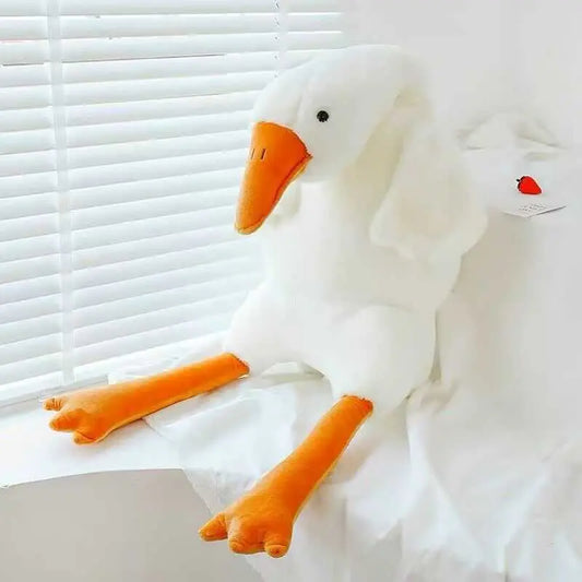 Cute Big White Geese Pillow Plush Toy - AMIR BAGS INDIA PRIVATE LIMITED