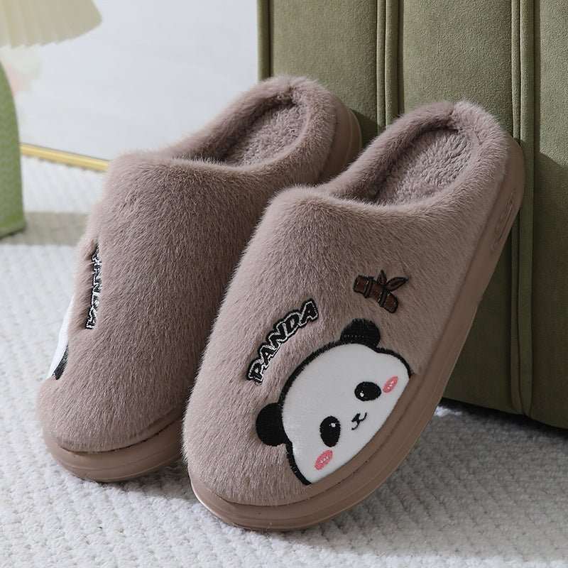 Cute Cartoon Panda Slippers Home Winter Warm Thick-soled Floor BedroomOverview:Unique design, stylish and beautiful.Good material, comfortable feet.A variety of colors, any choice.Specification:Types of slippers: Toe slip slippersSole DropshipmanAMIR BAGS INDIA PRIVATE LIMITEDnull