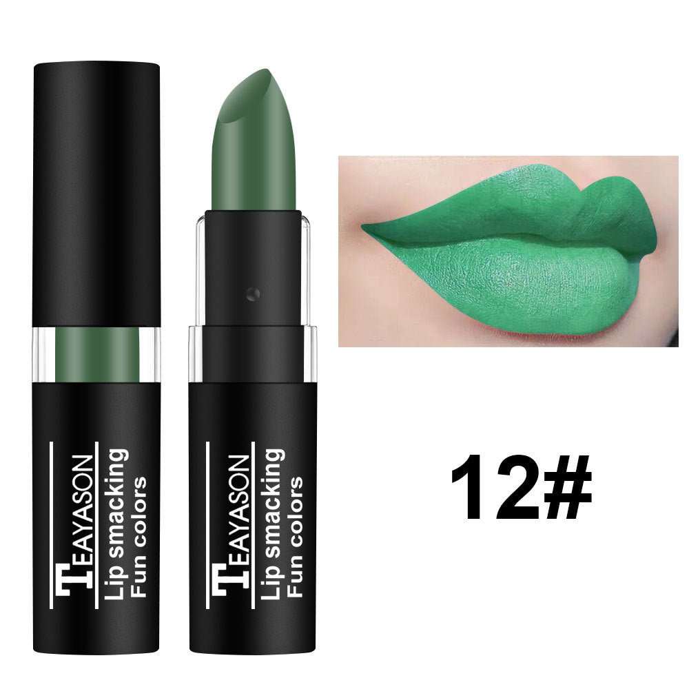 Dark Lipstick White Nude Color Vampire Halloween Creative Makeup Retro - AMIR BAGS INDIA PRIVATE LIMITED