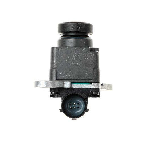 Rear view reversing camera for 2013-2017 Dodge 1500-4500 with plastic shell and rotating angle adjustment.