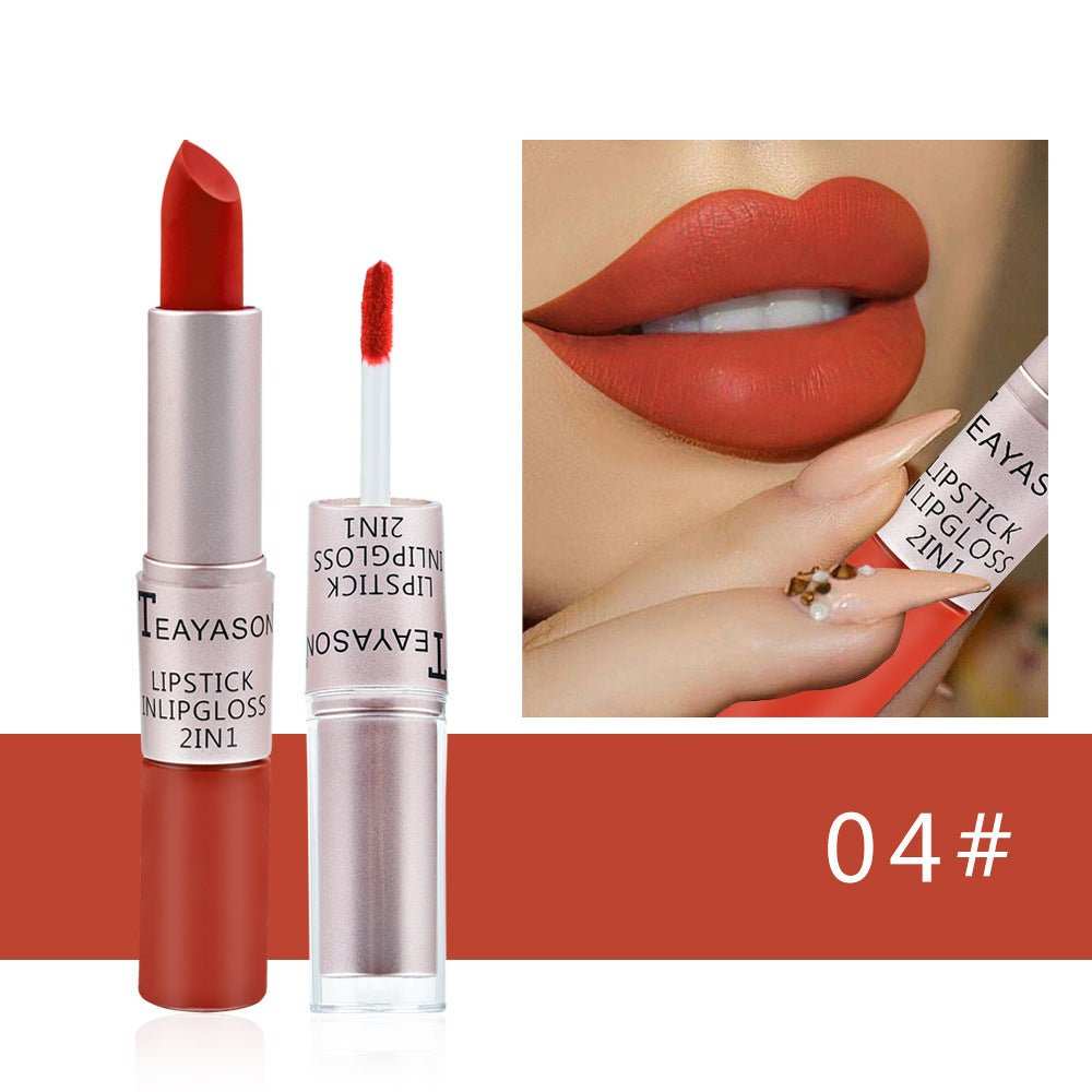 Double - ended Non - stick Cup Matte Matte Lip Gloss - AMIR BAGS INDIA PRIVATE LIMITED
