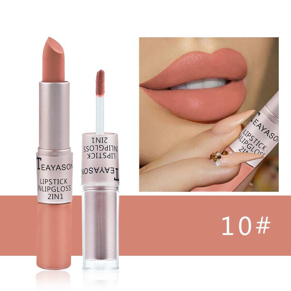 Double - ended Non - stick Cup Matte Matte Lip Gloss - AMIR BAGS INDIA PRIVATE LIMITED
