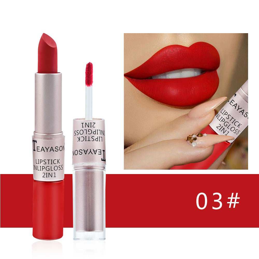 Double - ended Non - stick Cup Matte Matte Lip Gloss - AMIR BAGS INDIA PRIVATE LIMITED