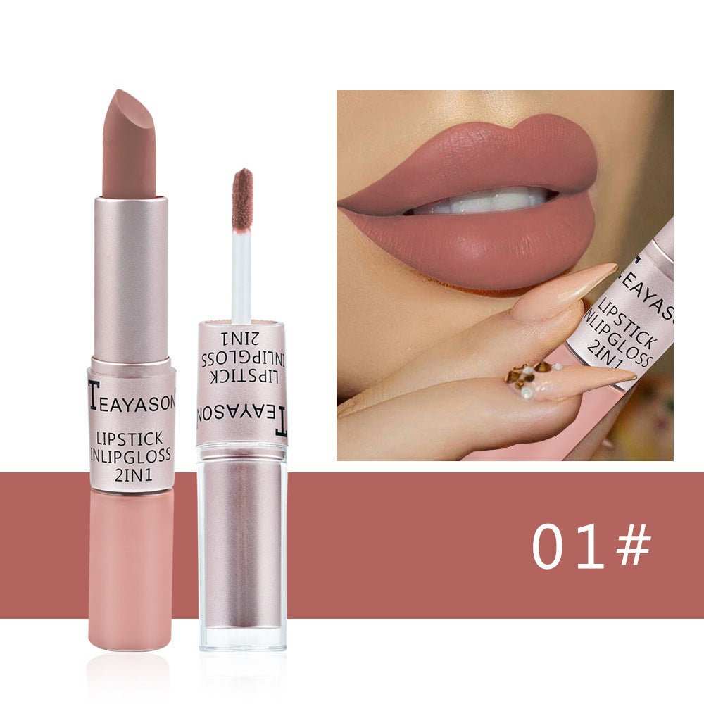 Double - ended Non - stick Cup Matte Matte Lip Gloss - AMIR BAGS INDIA PRIVATE LIMITED