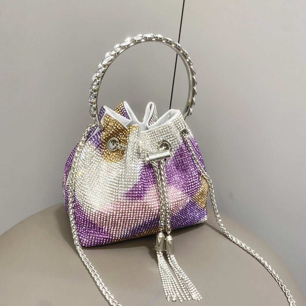European And American Shiny Diamond Handbag For Women - AMIR BAGS INDIA PRIVATE LIMITED